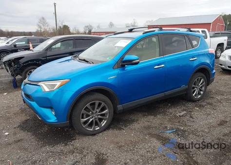 2017 Toyota Rav4 Hybrid Limited from USA, damaged, VIN JTMDJREVXHD111151